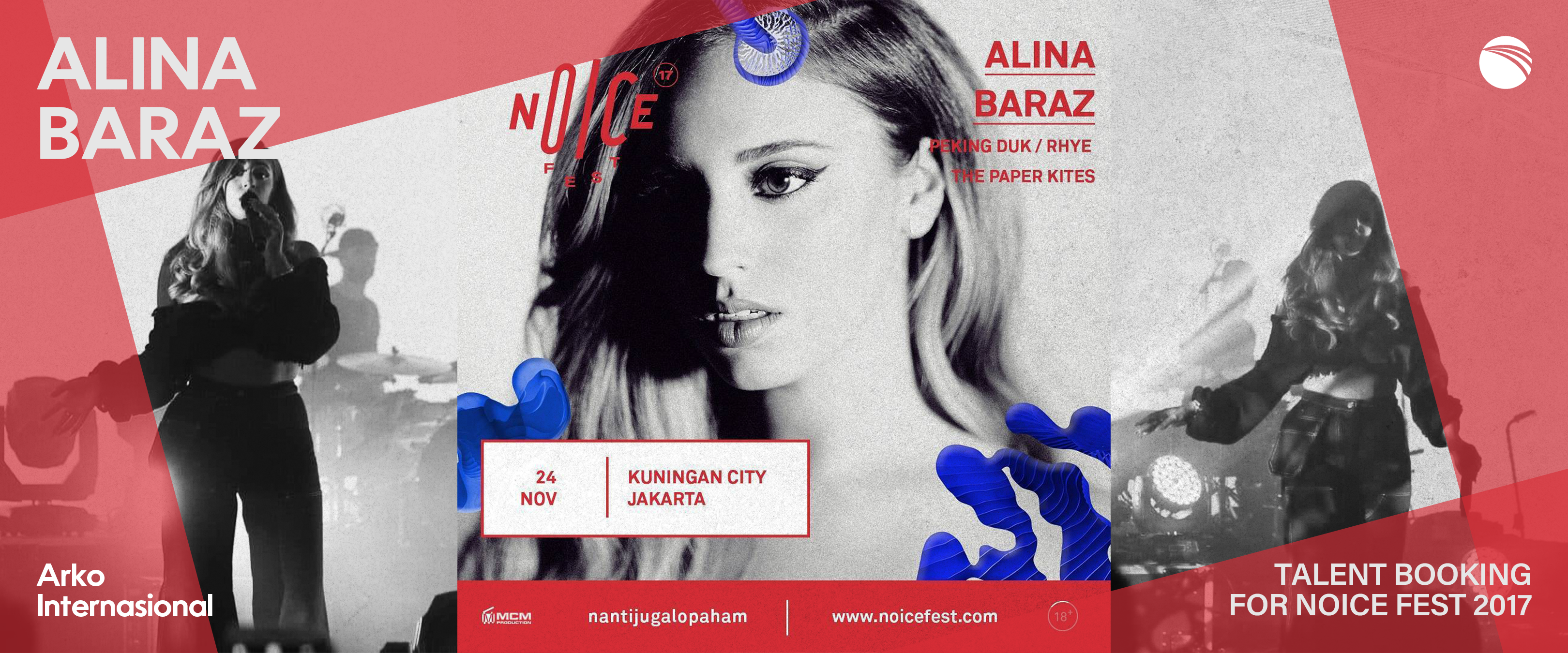 ALINA BARAZ - NOICE FEST 2017 JAKARTA